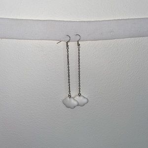 Cute cloud earrings